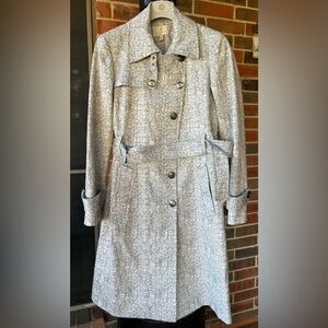 ETCETERA Trench Coat Gray Size 4
